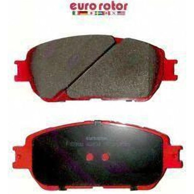 Front Semi Metallic Pads by EUROROTOR - F1D906H