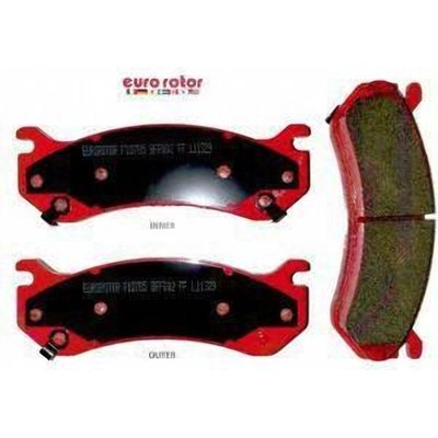 EUROROTOR - F1D785H - Rear Semi Metallic Pads by EUROROTOR - F1D785H