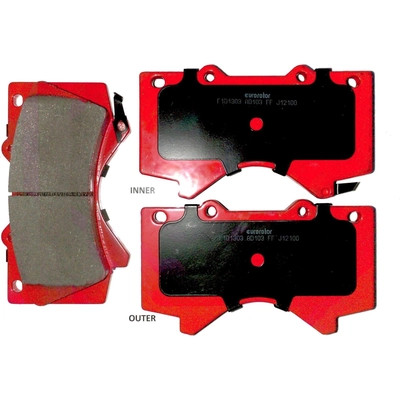 EUROROTOR - XD1303H - Front Disc Pads by EUROROTOR - XD1303H