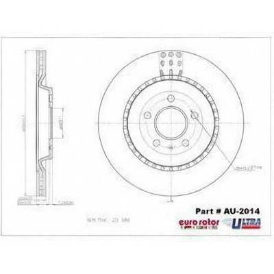 EUROROTOR - AU2014 - EUROROTOR - AU2014 - Rear Premium Rotor
