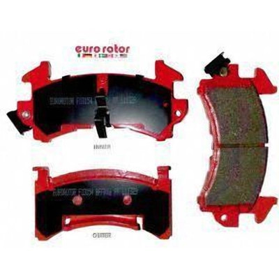 EUROROTOR - ID154H - Rear Ceramic Pads by EUROROTOR - ID154H
