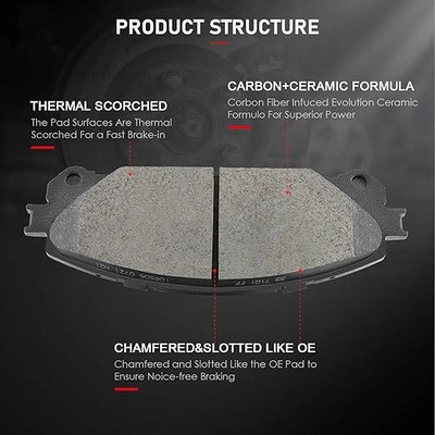 EUROROTOR - ID923H - EUROROTOR - ID923H - Front Ceramic Pads