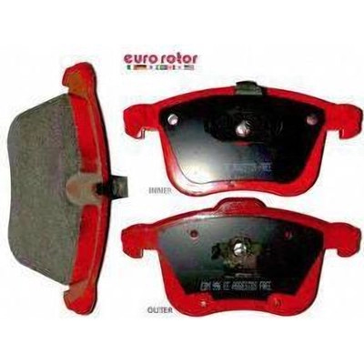 Front Semi Metallic Pads by EUROROTOR - F1D1257