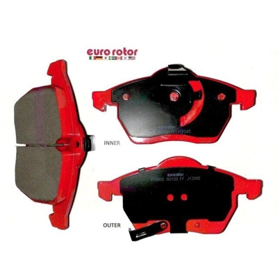 EUROROTOR - F1D800H - Front Semi Metallic Pads by EUROROTOR - F1D800H