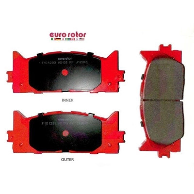 EUROROTOR - ID1293H - Front Ceramic Pads by EUROROTOR - ID1293H