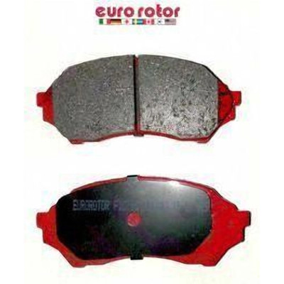 EUROROTOR - F1D798H - Front Semi Metallic Pads by EUROROTOR - F1D798H