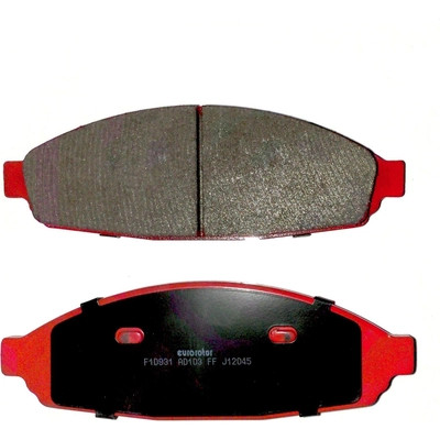 Front Semi Metallic Pads by EUROROTOR - F1D931H