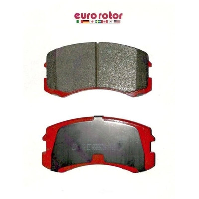 EUROROTOR - F1D904H - Front Semi Metallic Pads by EUROROTOR - F1D904H