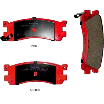 EUROROTOR - F1D390 - EUROROTOR - F1D390 - Front Semi Metallic Pads