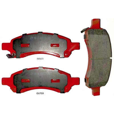 EUROROTOR - F1D1169A-H - Front Semi Metallic Pads