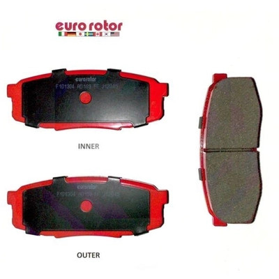 EUROROTOR - ID1304H - Rear Ceramic Pads by EUROROTOR - ID1304H