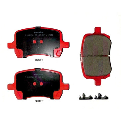 Front Ceramic Pads by EUROROTOR - ID1160H