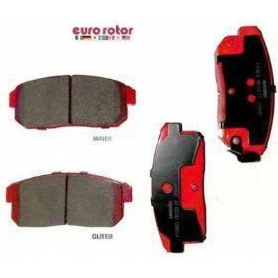 EUROROTOR - F1D900H - Rear Semi Metallic Pads by EUROROTOR - F1D900H