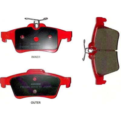 EUROROTOR - ID1095H - Rear Ceramic Pads