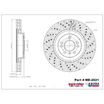 EUROROTOR - ME2021 - EUROROTOR - ME2021 - Front Premium Rotor