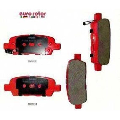 EUROROTOR - ID905H - Rear Ceramic Pads