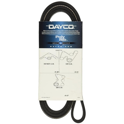 Dayco - 5060770 - DAYCO - 5060770 - Serpentine Belt