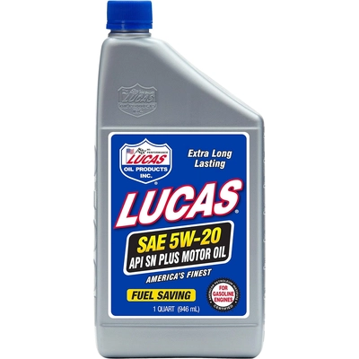 LUCAS OIL - 10516 - Petroleum Motor Oils - Sae 5W-20 - 1 Quart