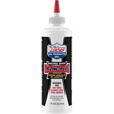 LUCAS OIL - 10063 - Engine Break-In Oil Additive - Tb Zinc Plus - 16 Ounces