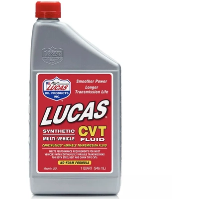 LUCAS OIL PRODUCTS INC. - 20111 - Synthetic CVT Transmission Fluid-946 ml