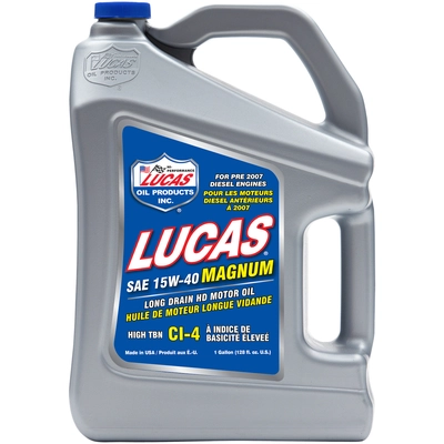 LUCAS OIL PRODUCTS INC. - 20076 - SAE 15W-40 Magnum Motor Oil
