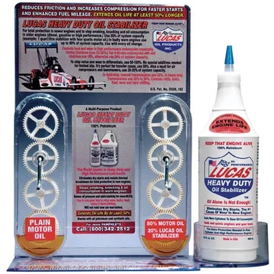 LUCAS OIL PRODUCTS INC. - 10500 - Oil Demonstrator Display Kit