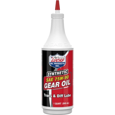 Lucas Oil - 10047 - Synthetic SAE 75W-90 Gear Oil - 1 Quart