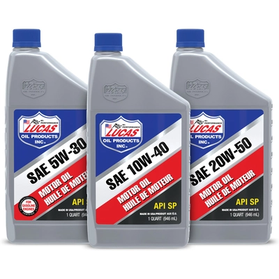 LUCAS OIL PRODUCTS INC. - 20340 - Petroleum Motor Oils