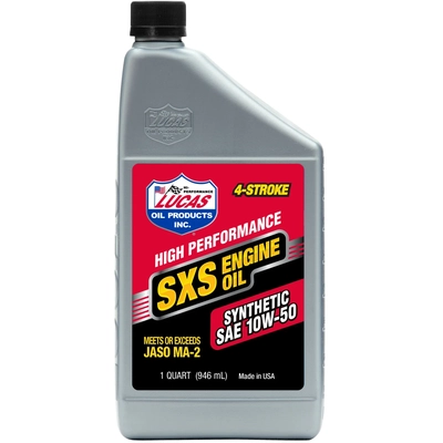 LUCAS OIL PRODUCTS INC. - 11212 - Lucas SXS Synthetic Engine Oil