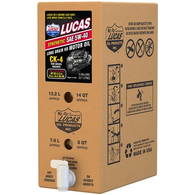 LUCAS OIL PRODUCTS INC. - 18011 - CK-4 Heavy-Duty Diesel Motor Oil