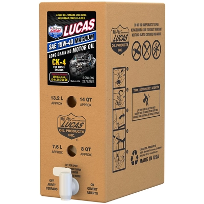 LUCAS OIL PRODUCTS INC. - 18014 - SAE 15W-40 Magnum CK-4 Diesel Oil