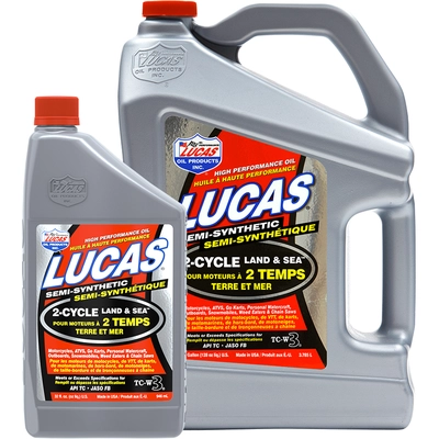 LUCAS OIL PRODUCTS INC. - 20467 - Semi-Synthetic 2-Cycle Land & Sea Oil
