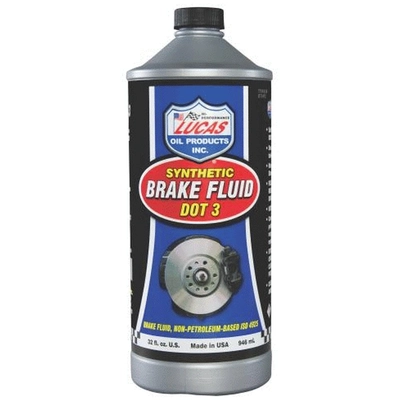 Lucas Oil - 10826 - Synthetic Brake Fluid Dot 3 - 1 Quart