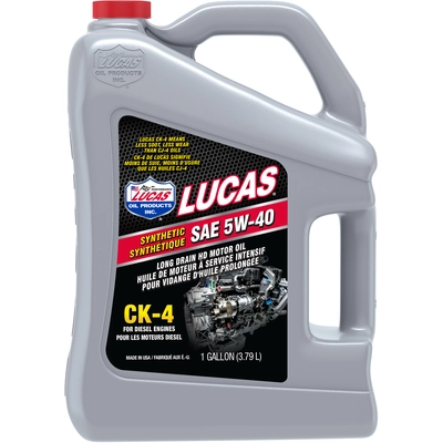 LUCAS OIL PRODUCTS INC. - 20282 - Synthetic Blend Truck Engine Oil