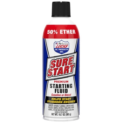 LUCAS OIL PRODUCTS INC. - 11238 - Lucas Sure Start Premium Starting Fluid