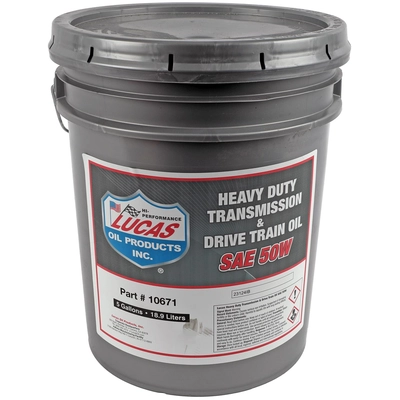 LUCAS OIL PRODUCTS INC. - 10671 - Transmission/Drivetrain Oil