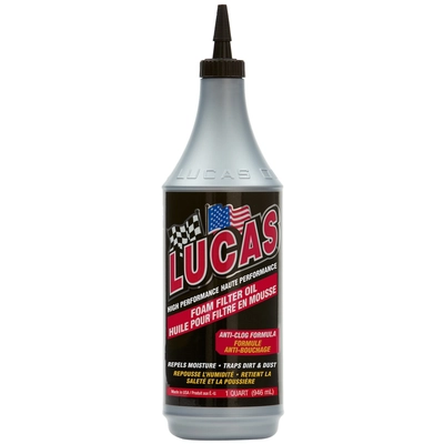 LUCAS OIL PRODUCTS INC. - 20798 - Foam filter oil