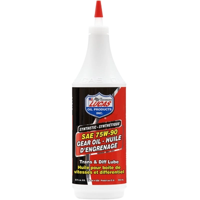 LUCAS OIL PRODUCTS INC. - 20047 - SAE 75W-90 Synthetic Gear Oil