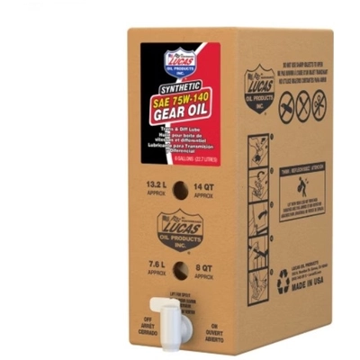 LUCAS OIL PRODUCTS INC. - 18054 - Synthetic SAE 75W-140 Gear Oil