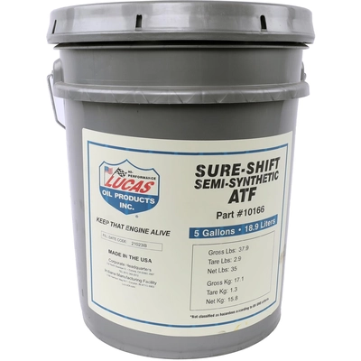 Lucas Oil - 10166 - LUCAS OIL PRODUCTS INC. - 10166 - Semi-Synthetic Automatic Transmission Fluid