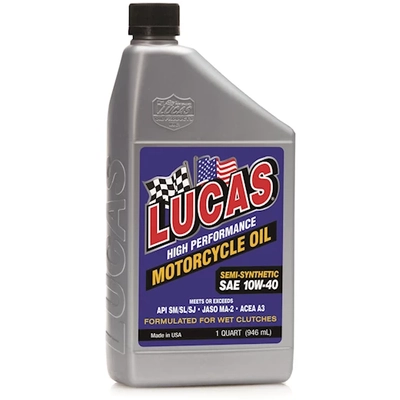 LUCAS OIL PRODUCTS INC. - 20708 - Motorcycle Oil