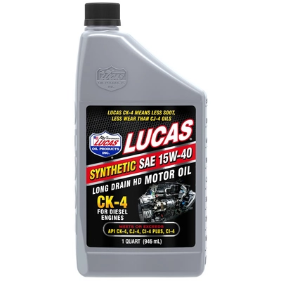 LUCAS OIL PRODUCTS INC. - 11246 - Lucas SAE 15W-40 Synthetic CK-4 Diesel Oil