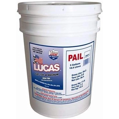 LUCAS OIL PRODUCTS INC. - 10077 - 15W-40 Magnum Motor Oil
