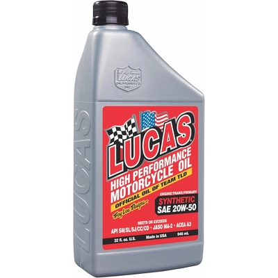 LUCAS OIL PRODUCTS INC. - 20702 - Motorcycle Oil