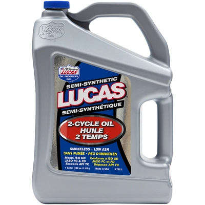 LUCAS OIL PRODUCTS INC. - 20115 - Semi Synthetic 2 Cycle Oil-3.78 L