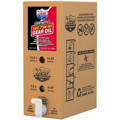 LUCAS OIL PRODUCTS INC. - 18006 - Synthetic SAE 75W-90 Gear Oil