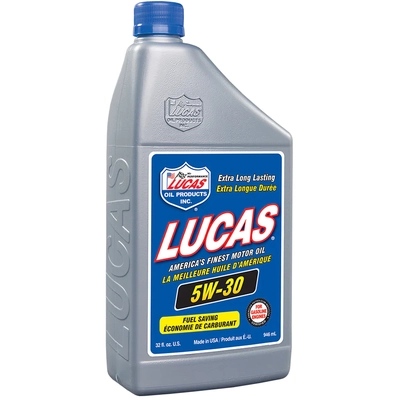 LUCAS OIL PRODUCTS INC. - 20474 - SAE 5/30 MOTOR OIL