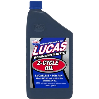 Lucas Oil - 10110 - Semi-Synthetic 2-Cycle Oil - 1 Quart