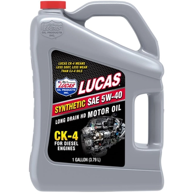 LUCAS OIL PRODUCTS INC. - 11165 - 5W-40 Synthetic CK-4 Motor Oil