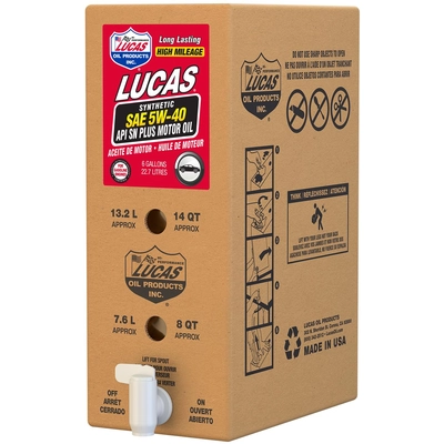 LUCAS OIL PRODUCTS INC. - 18012 - Full Synthetic SAE 5W-40 Motor Oil